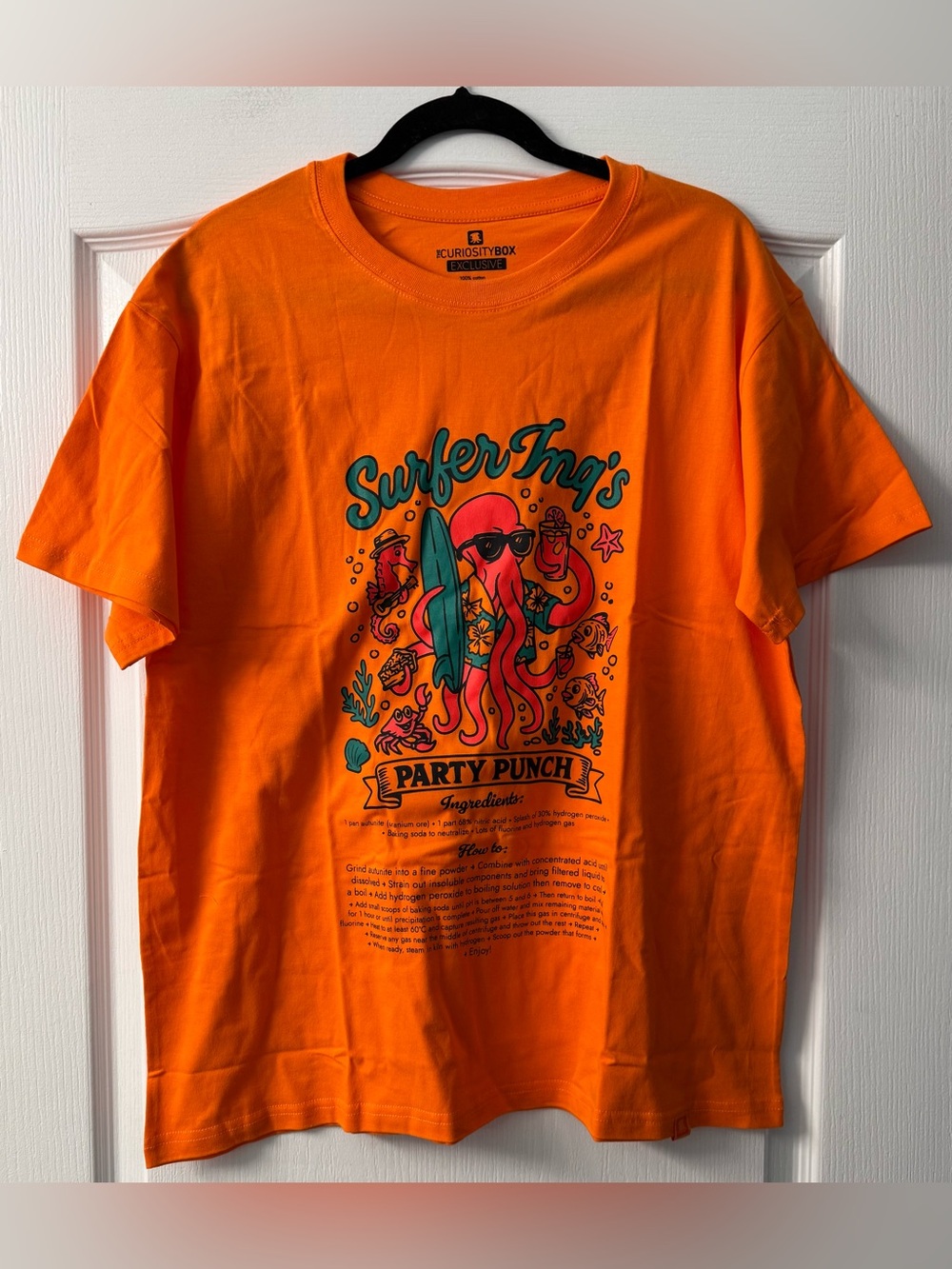 The Curiosity Box Yellowcake Spring Break T-Shirt